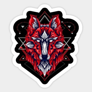 wolf alpha Sticker